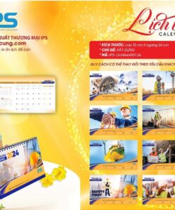 In lịch bàn, Vector lịch bàn, in lịch để bàn số lượng ít